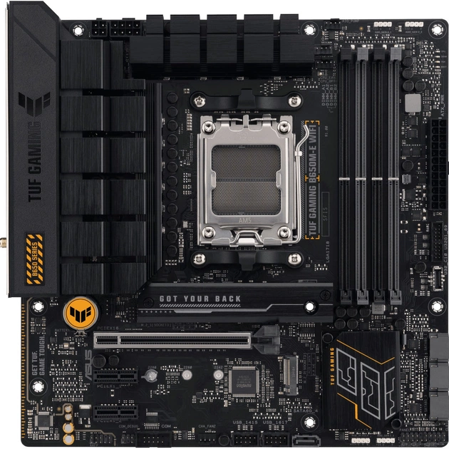 Материнська плата ASUS TUF GAMING B650M-E WIFI - зображення 1