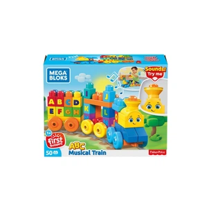 Конструктор Mega Bloks Музичний паровозик (FWK22) зображення 1