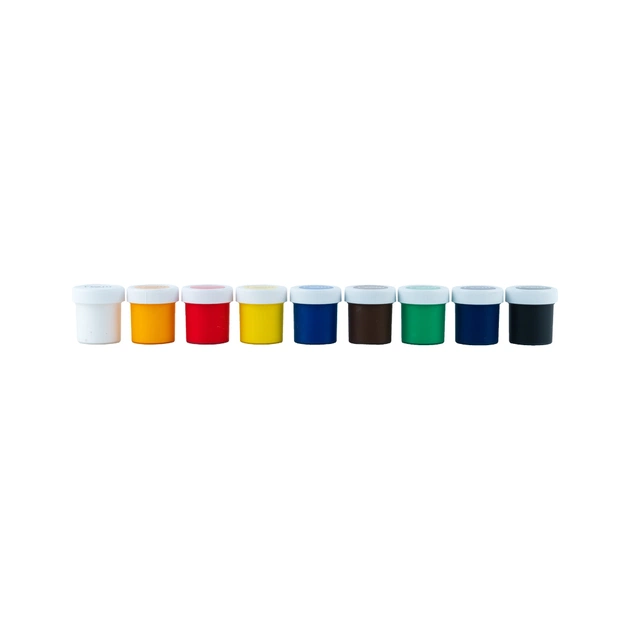 Гуашеві фарби Kite Classic 9 кольорів х 20 мл (K-072) - зображення 3