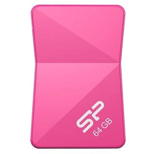 USB флеш накопичувач Silicon Power 64Gb Touch T08 Peach USB 2.0 (SP064GBUF2T08V1H) зображення 1