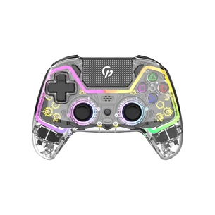 Геймпад GamePro GPS13T BT 5.3/USB/PC/iOS/Android/PS3/PS4 RGB Transparent (GPS13T) зображення 1