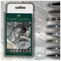 Лайнер Faber-Castell набор капиллярных ручек Pitt Artist Pens Black & Grey, 8 штук черный и серый (32103) - уменьшенное изображение 5