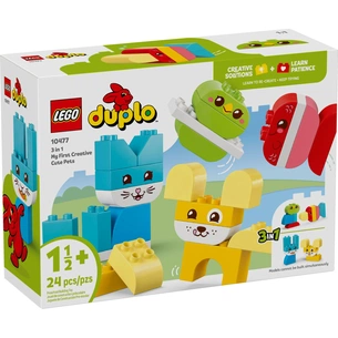 Конструктор LEGO DUPLO My First Чарівні творчі домашні улюбленці 3 в 1 (10477-) зображення 1