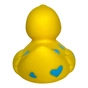 Игрушка для ванной Funny Ducks Утка Желтая в голубых сердечках (0905) - уменьшенное изображение 4