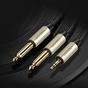 Кабель мультимедійний 3.5mm M to 2x6.35mm M 1.0m gray Ugreen (UGR-10613) - зменшене зображення 8