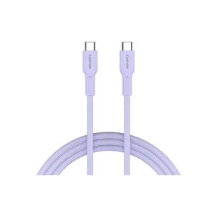 Дата кабель USB-C to USB-C 1.0m OnWire 60CL C-C 60W COLOR Braided 1m Purple Canyon (CND-CCAP60AB10PU) зображення 1