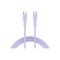 Дата кабель USB-C to USB-C 1.0m OnWire 60CL C-C 60W COLOR Braided 1m Purple Canyon (CND-CCAP60AB10PU) - зменшене зображення 1