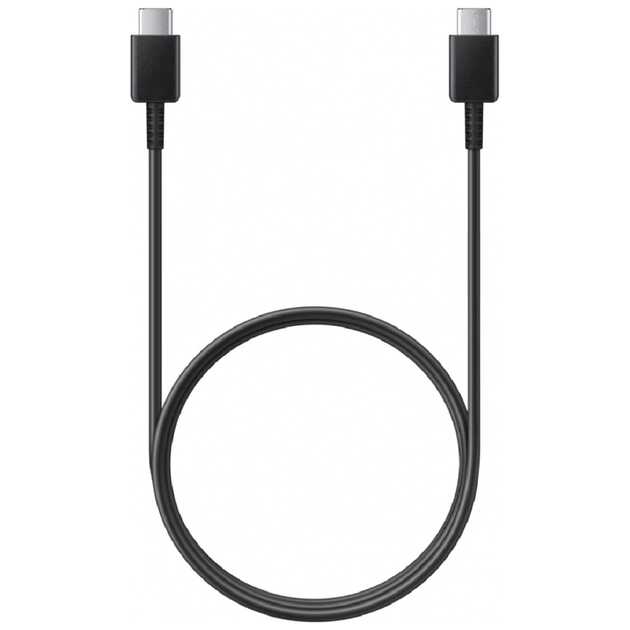 Дата кабель USB-C to USB-C black Samsung (EP-DA705BBRGRU) - изображение 1