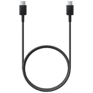Дата кабель USB-C to USB-C black Samsung (EP-DA705BBRGRU) зображення 1