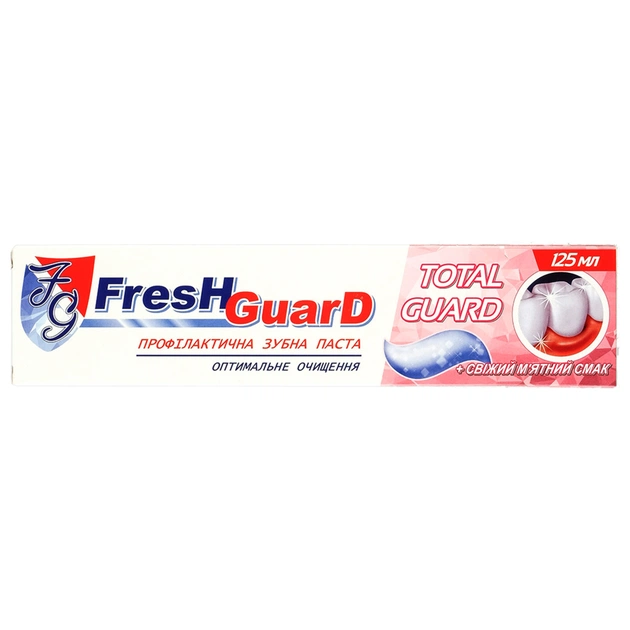 Зубная паста Fresh Guard Total Guard 125 мл (3800031756030) - изображение 1