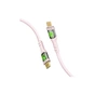 Дата кабель USB-C to USB-C 1.2m 60W PD TransLine-CC pink Promate (transline-cc.pink) - уменьшенное изображение 1