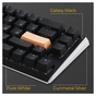 Клавиатура Ducky One 3 Mini Cherry MX Silent Red RGB UA USB Black (DKON2161ST-SUAPXCLAWSC1) - уменьшенное изображение 10