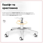 Парта з кріслом ErgoKids TH-330 W/PN + Y-208 KP - зменшене зображення 11