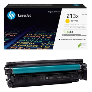 Картридж HP CLJ  213X Yellow 6K (W2132X) зображення 1