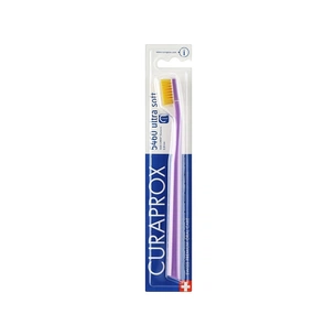 Зубна щітка Curaprox CS 5460 Ultra Soft Ультрам'яка D 0.10 мм Лілова з жовтою щетиною (CS 5460-15) зображення 1