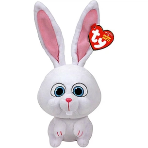 М'яка іграшка Ty Secret Life of Pets Кролик Сніжок 35 см (96295) зображення 1