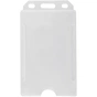 Бейдж Optima вертикальний PP+PVC, 54х85 мм (O45622) - зменшене зображення 1
