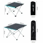 Туристичний стіл Naturehike NH19Z008-Z, алюміній, Розмір S, сірий (6927595737293) - зменшене зображення 5
