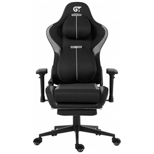 Крісло ігрове GT Racer X-2308 Black/Gray (X-2308 Fabric Black/Gray) зображення 1
