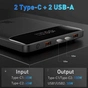 Батарея універсальна Baseus Blade Digital Display 20000mAh PD/100W, Black (PPDGL-01, PPBLD100-S) (PPBL000201) - зменшене зображення 3