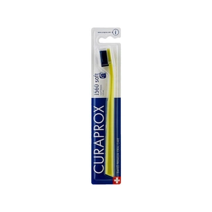Зубна щітка Curaprox CS 1560 Soft М'яка D 0.15 мм Салатова із синьою щетиною (CS 1560-07) зображення 1