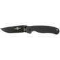 Ніж Ontario Knife RAT I AUS-8 Black, Black Blade (ON8846) - зменшене зображення 1