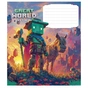 Зошит Школярик Great world 12 аркушів коса лінія (012-3533C) - зменшене зображення 2