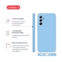 Чехол для мобильного телефона Intaleo SoftShell Samsung Galaxy A36 Light Blue (1283126618796) - уменьшенное изображение 3