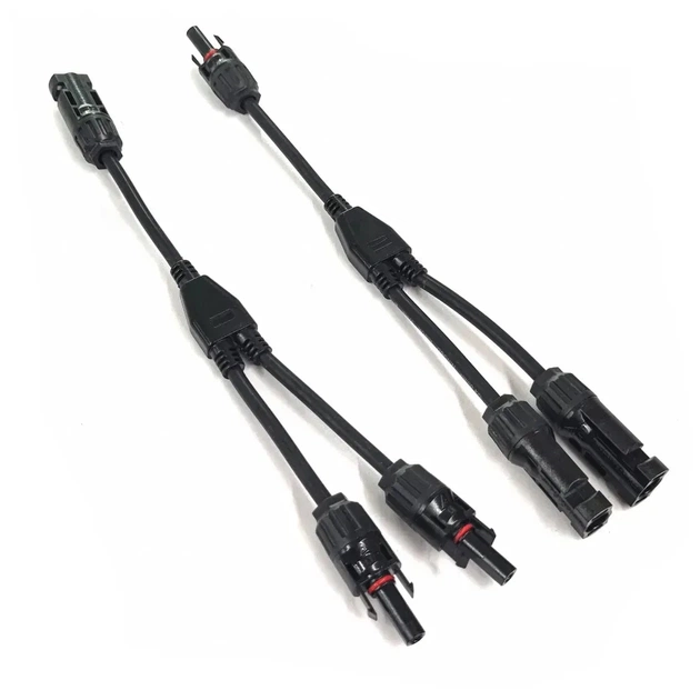 Кабель питания EcoFlow Solar Connector Parallel Connection Cable 3m (EFPV-LTY2CBL0.3M) - изображение 1