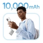Батарея універсальна Baseus PicoGo 10000mAh 45W PD, QC, Galaxy Natural Titanium (P10076803853-00) - зменшене зображення 10