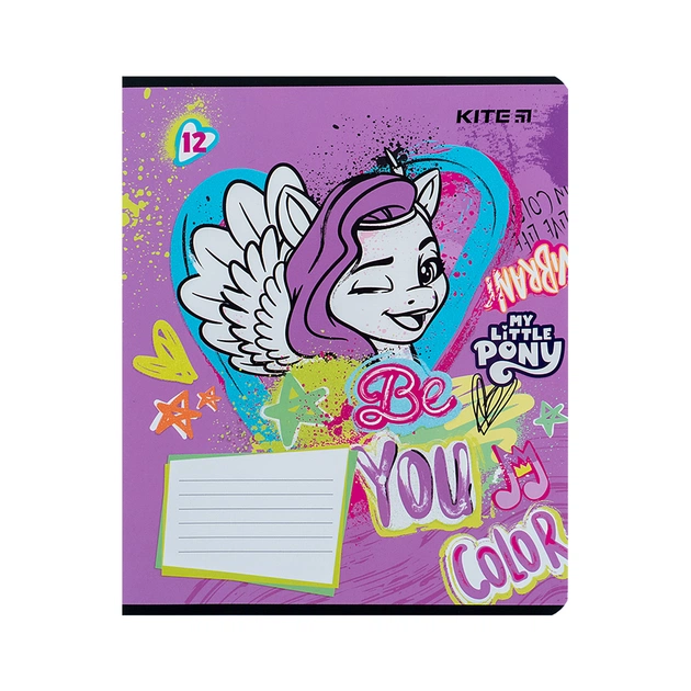 Зошит Kite My Little Pony 12 аркушів, лінія (LP24-234) - picture 12