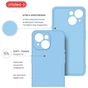 Чехол для мобильного телефона Intaleo SoftShell Apple iPhone 15 Light Blue (1283126585227) - уменьшенное изображение 5