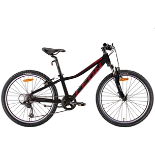 Велосипед Leon 24" Junior AM Vbr рама-12" 2022 Black/Red (OPS-LN-24-082) зображення 1