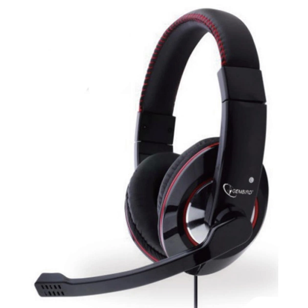 Навушники Gembird MHS-U-001 Black USB (MHS-U-001) - зображення 1