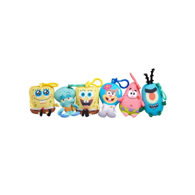 М'яка іграшка Sponge Bob Mini Key Plush сюрприз (EU690400) - изображение 1