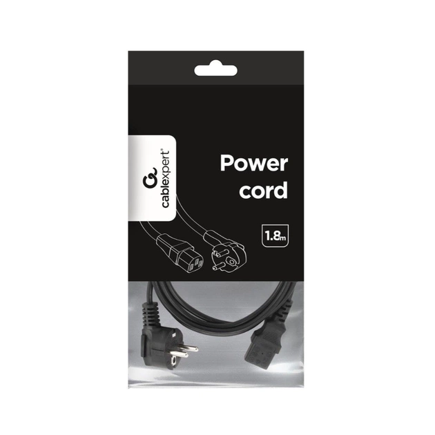Кабель живлення C13 1m Cablexpert (PC-186-1M) - picture 3