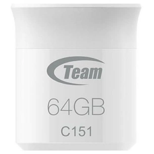 USB флеш накопичувач Team 64GB C151 Silver USB 2.0 (TC15164GS01) зображення 1