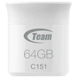 USB флеш накопичувач Team 64GB C151 Silver USB 2.0 (TC15164GS01) - зменшене зображення 1