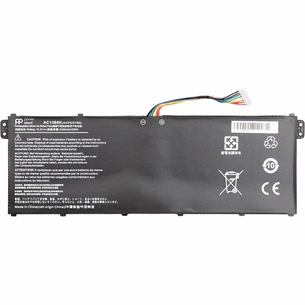 Акумулятор до ноутбука PowerPlant ACER Aspire E15 ES1-512 Series (AC14B8K) 15.2V 2200mAh (NB410460) зображення 1