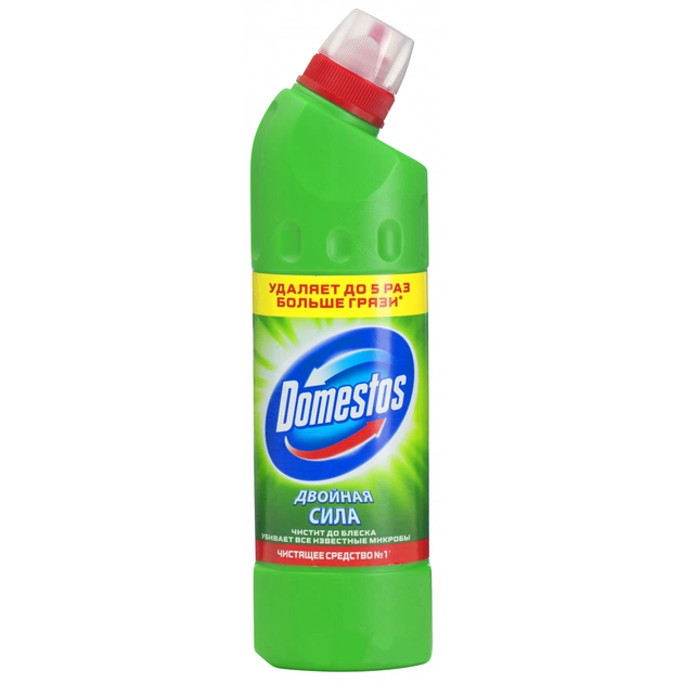 Рідина для чищення ванн Domestos Хвойна Свіжість 500 мл (4601726004806/8720182997999) - изображение 1