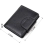Гаманець Tony Bellucci З натуральної шкіри Чорний (21987) - зменшене зображення 3
