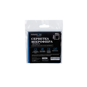 Серветки Makkon microfiber, 20x20 cm, 1шт (ZMN-Wipes-20) зображення 1