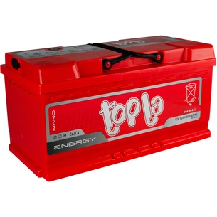 Акумулятор автомобільний Topla 92 Ah/12V Energy Euro (108 092) зображення 1