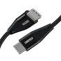 Дата кабель USB-C to USB-C 1.2m USB4.Gen 3 40 Gbps 240W Choetech (XCC-1040) - зменшене зображення 2