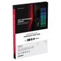 Модуль пам'яті для комп'ютера DDR4 16GB (2x8GB) 4600 MHz FURY Renegade RGB Black Kingston Fury (ex.HyperX) (KF446C19RBAK2/16) - зменшене зображення 6