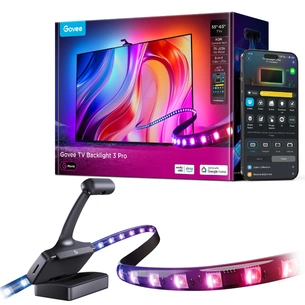 Светодиодная лента Govee Набір R2A80 Three-camera TV Backlight 55-65'', RGBIC, WI-FI/Bluetooth, чорний (R2A80C11) изображение 1