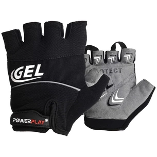 Велорукавиці PowerPlay 1058 Black S (1058_S_Black) зображення 1