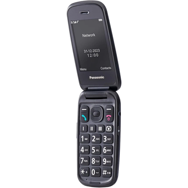Мобільний телефон Panasonic KX-TU550 Black (KX-TU550EXB) - picture 2