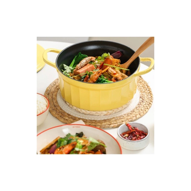 Гусятниця Buydeem CP541 Mellow Yellow чавунна емальована 1.8 л (CP541-MY) - picture 11
