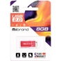 USB флеш накопичувач Mibrand 8GB Сhameleon Red USB 2.0 (MI2.0/CH8U6R) - зменшене зображення 2